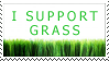 I support grass stamp